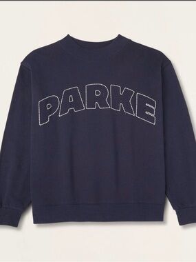 Parke Navy Pullover Sweatshirt L/XL